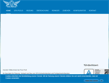 Tablet Screenshot of pool-profi.eu